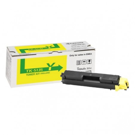 Original Kyocera 1T02PAANL0 / TK5135Y Toner jaune Original Kyocera 1T02PAANL0 / TK5135Y Toner jaune