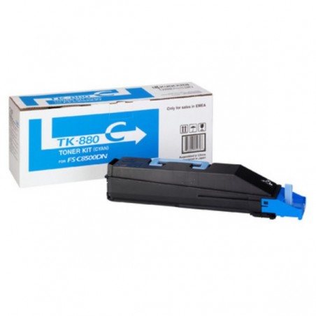Original Kyocera 1T02KACNL0 / TK880C Toner cyan Original Kyocera 1T02KACNL0 / TK880C Toner cyan