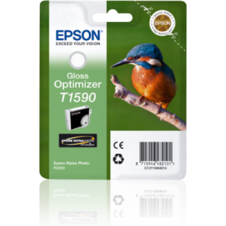 Epson T1590 Martin Pêcheur - optimiseur de couleurs - originale - cartouche d'encre Epson T1590 Martin Pêcheur - optimiseur de couleurs - originale - cartouche d'encre