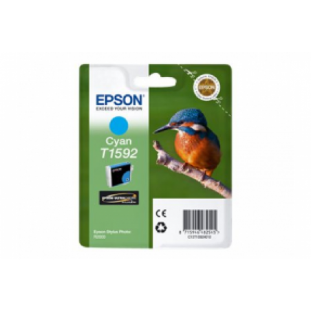 Epson T1592 Martin Pêcheur - cyan - originale - cartouche d'encre Epson T1592 Martin Pêcheur - cyan - originale - cartouche d'encre