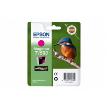 Epson T1593 Martin Pêcheur - magenta - originale - cartouche d'encre Epson T1593 Martin Pêcheur - magenta - originale - cartouche d'encre