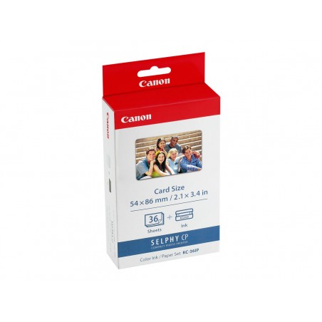Canon KC-36IP - Pack Photo - original - ruban d'impression + Papier Canon KC-36IP - Pack Photo - original - ruban d'impression + Papier