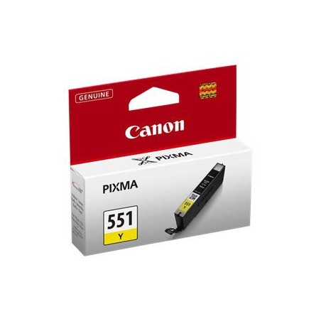 Canon CLI-551Y - jaune - originale - cartouche d'encre Canon CLI-551Y - jaune - originale - cartouche d'encre