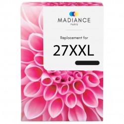 Cartouche d'encre équivalent à Epson Black 27XXL Très haute capacité Noir