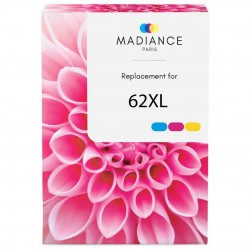 Cartouche compatible 62XL HP Couleur