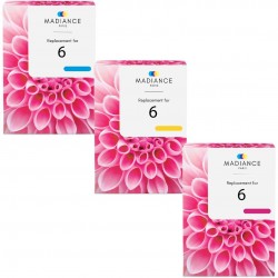 Cartouche d'encre équivalent à Canon Multipack BCI 6 C / BCI 6 M / BCI 6 Y Pack de 3 Cyan, magenta, jaune