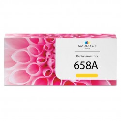 cartouche HP 658A Jaune - Avec puce