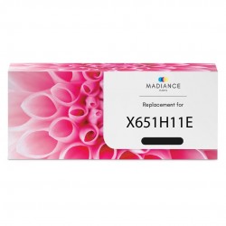 Cartouche de toner X651H11E Lexmark compatible Noir