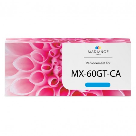 Cartouche Sharp MX-60GTCA compatible