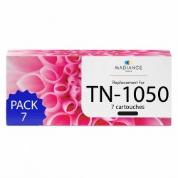 Pack de 7 cartouches Brother compatible TN1050 