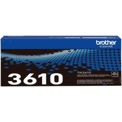Brother TN3610 Brother TN3610 Cartouche de toner originale Noir