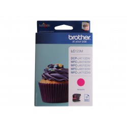 Brother LC123 - magenta - originale - cartouche d'encre
